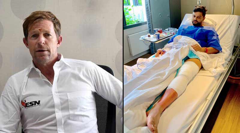 Jonty Rhodes messages to Suresh Raina after knee surgery