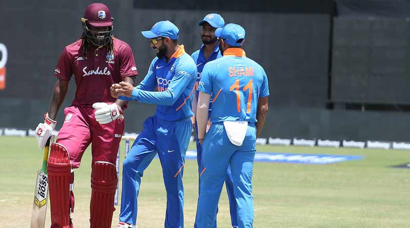 Virat Kohli is unhappy as rain washes out 1st ODI against West Indies