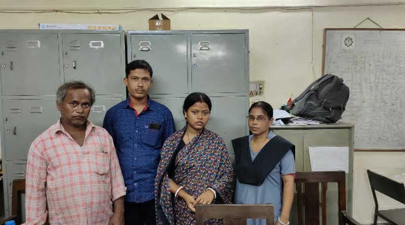 police helps mentally disturbed woman, found her family to send home