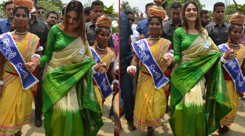 নাচে-গানে ভোট প্রচার, তারকা প্রার্থীদের ঘিরে উৎসাহ তুঙ্গে