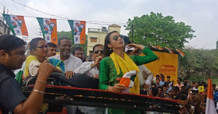 বাংলাজুড়ে ভোটের উত্তাপ, প্রচারে বিভিন্ন মুডে প্রার্থীরা