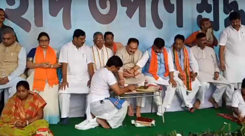 ‘বিনাশকালে বিপরীত বুদ্ধি’, শহিদ তর্পণের মঞ্চ থেকে মমতাকে তোপ নাড্ডার