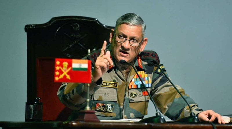 Bipin Rawat said that the Indian security set-up is prepared to deal with the side-effects of the Taliban takeover। Sangbad Pratidin