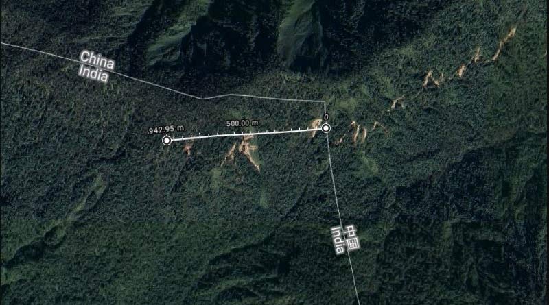 Satellite images show China road runs deep into Arunachal