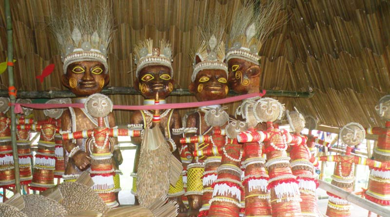 Nigeria's famouse Fish Festival is the theme of Durgapur's Marconi Puja