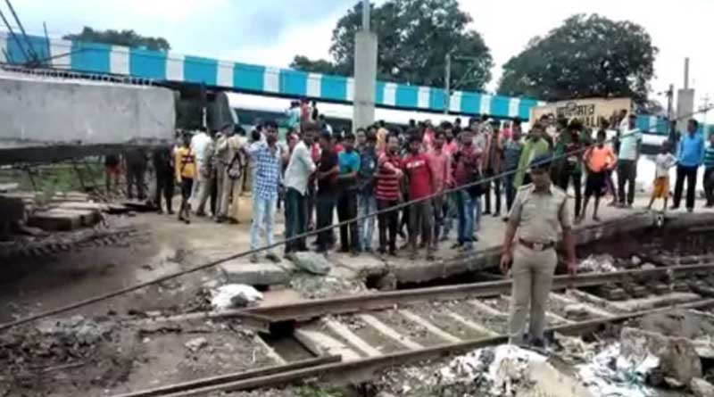শালিমার স্টেশনে হুড়মুড়িয়ে ভাঙল শেড, ২ শ্রমিকের মৃত্যুর আশঙ্কা