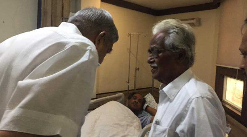 অসুস্থ যাদবপুরের উপাচার্য ও সহ-উপাচার্যকে দেখতে হাসপাতালে রাজ্যপাল