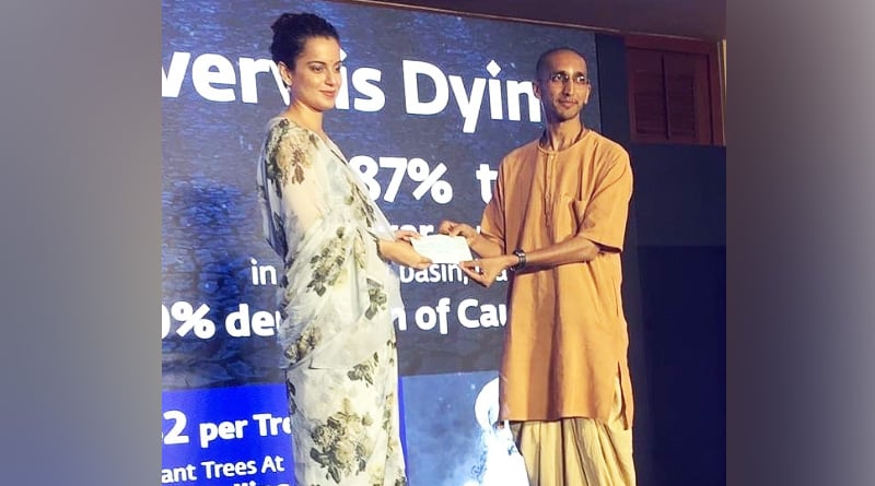 Kangana Ranaut donated Rs 42 lakh for Cauvery calling campaign