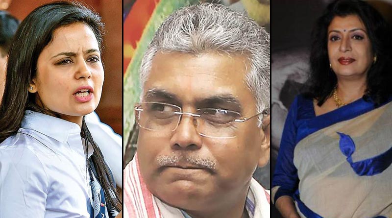 মহুয়ার ‘অনুরোধেই’ দেবশ্রীর সঙ্গে সাক্ষাৎ, বোমা ফাটালেন দিলীপ ঘোষ