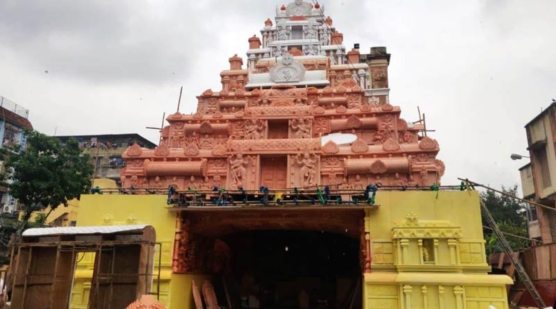 Durga Puja 2019: Muhammad Ali Park theme is Kerala temple