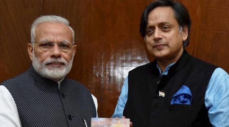 Congress MP Shashi Tharoor praises PM Modi for UP Polls 2022 win | Sangbad Pratidin