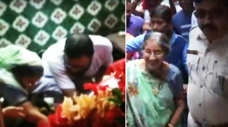 স্বামীর জন্মদিন, আসানসোলের মন্দিরে পুজো দিলেন প্রধানমন্ত্রী নরেন্দ্র মোদির স্ত্রী