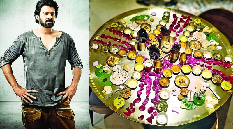 A restaurant thali dedicated to Prabhas’s latest release ‘Saaho’