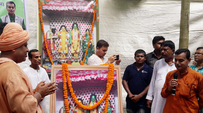 তৃণমূলের ‘রামনাম’, বর্ধমানের ভাতশালায় মন্দির পুনর্নির্মাণ করাচ্ছেন রাজ্যের মন্ত্রী
