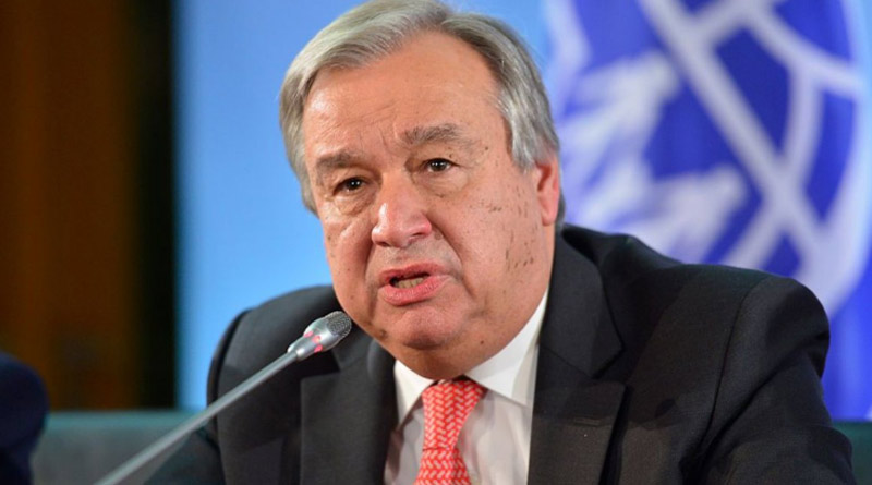 UN Chief Antonio Guterres termed the vaccine production capacity of India as the 
