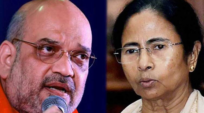 Amit Shah alleges appeasement in death on Sitalkuchi incident by Mamata Banerjee|Sangbad Pratidin