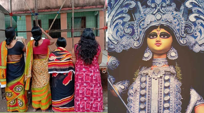 সামাজিক আনন্দানুষ্ঠানে ব্রাত্য, জবাব দিতে এবার দুর্গা আরাধনা  যৌনকর্মীদের