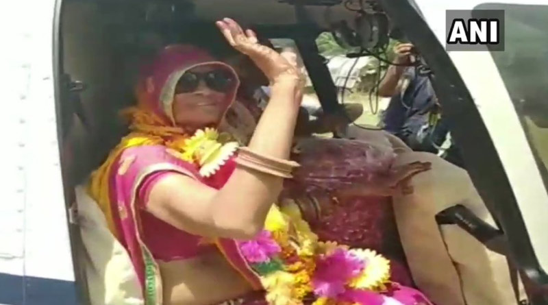 On retirement day, Rajasthan teacher gifts himself, wife chopper ride