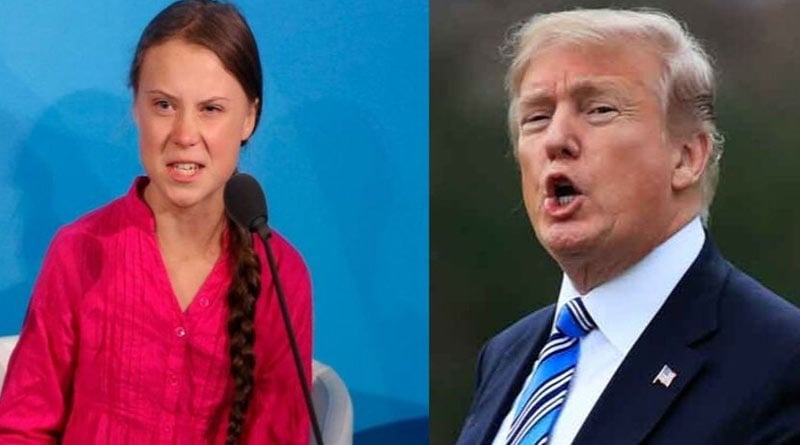 Greta Thunberg Vs. Donald Trump, twitter gets high over their conversation
