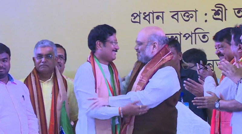 জল্পনার অবসান, অমিত শাহর উপস্থিতিতে বিজেপিতে সব্যসাচী দত্ত
