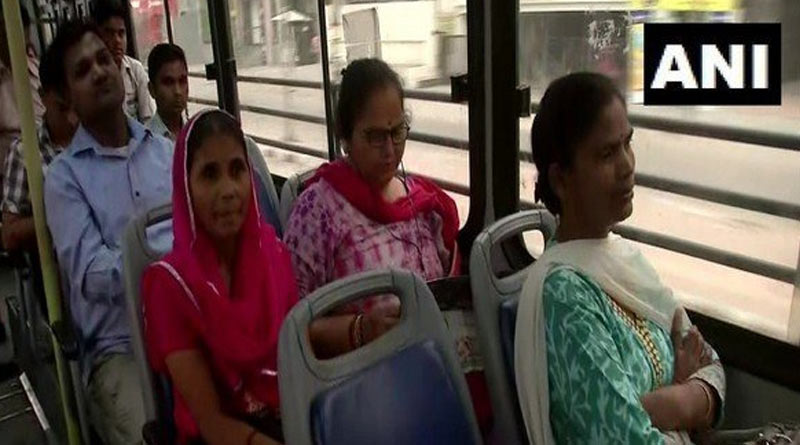 Free bus ride for women in Delhi starts; Kejriwal calls it for women safety'
