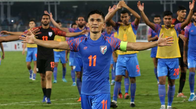Sunil Chhetri selected as the most popular footballer of Asian Cup