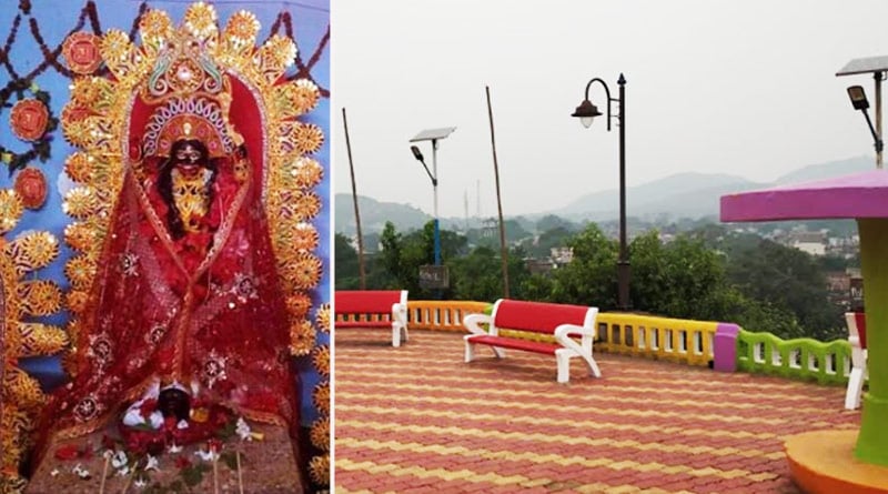 This Kali puja in Purulia dates back to pre-independence days