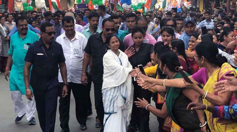 পাহাড়ি পথে জগিং মমতার, ভাইরাল ভিডিও