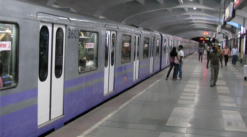 Metro service disrupted in up and down track on Friday