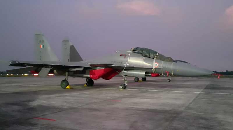 Indian Air Force conducts war drill at Kolkata airport