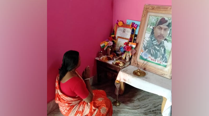 Sister of Pulwama martyr Sudip Biswas remembers her brother with heavy heart today
