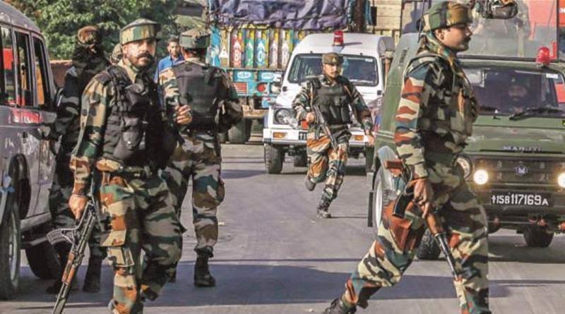 Four terrorists killed in in Kashmir | Sangbad Pratidin