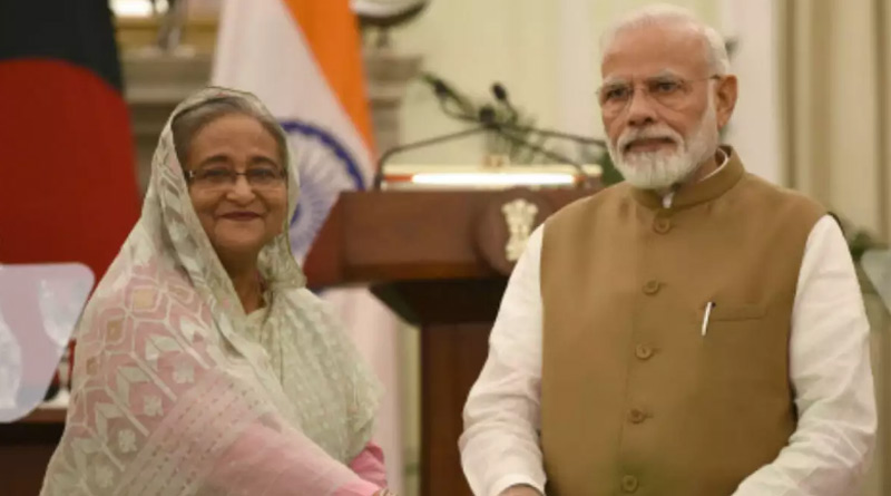 Modi received Hasina with all veg items at lunch in Delhi