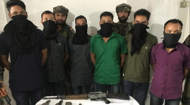 Six 'Myanmar-trained' militants nabbed in Kokrajhar district in Assam
