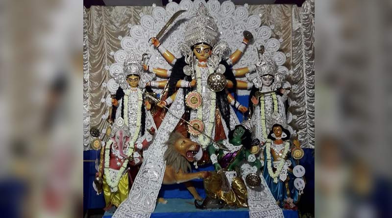 Durga Puja performed by freedom fighters in Nabadwip still retains glory