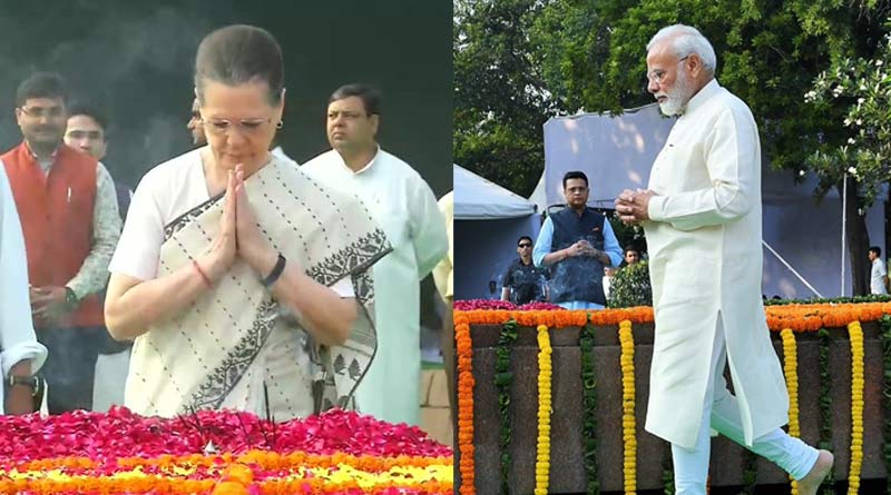লালবাহাদুর শাস্ত্রীর জন্মদিনে শ্রদ্ধার্ঘ্য মোদি-সোনিয়ার