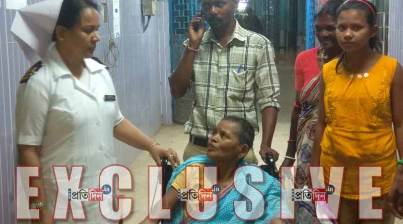 Bankura: Hospital and cops reunite elderly woman with family