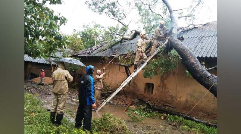 ফিরল ফণীর স্মৃতি, বুলবুলের হানায় ব্যাপক ক্ষতি ওড়িশাতেও