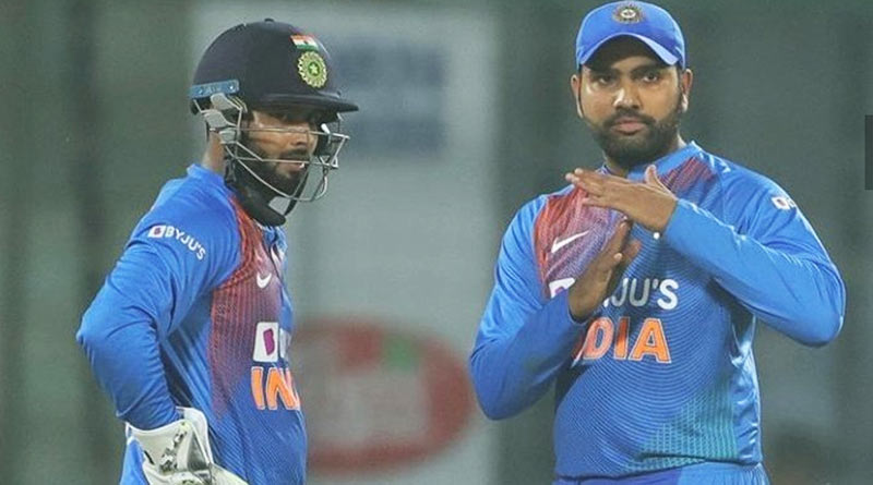 Rohit Sharma trolled Pant after he challenged him on social media