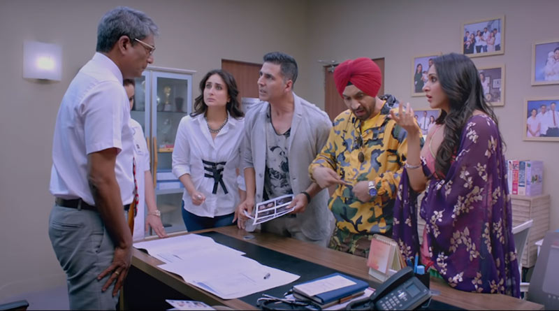 শুক্রাণুর অদলবদলে বিপাকে দুই পরিবার, প্রকাশ্যে ‘গুড নিউজ’-এর ট্রেলার