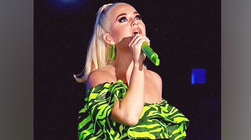 American pop singer Katy Perry creates ruckus at airport