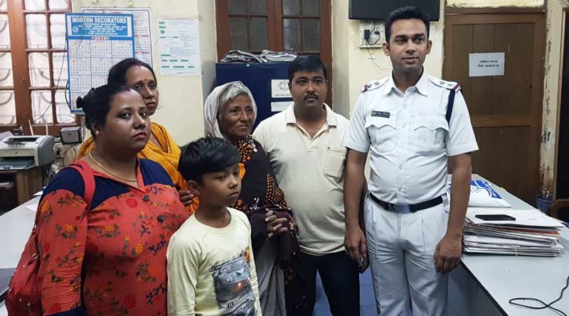 ভবানীপুর থানার উদ্যোগ, এক বছর পর হারানো মাকে খুঁজে পেলেন ছেলে