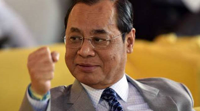 Justice Gogoi confirms that He is not COVID Positive