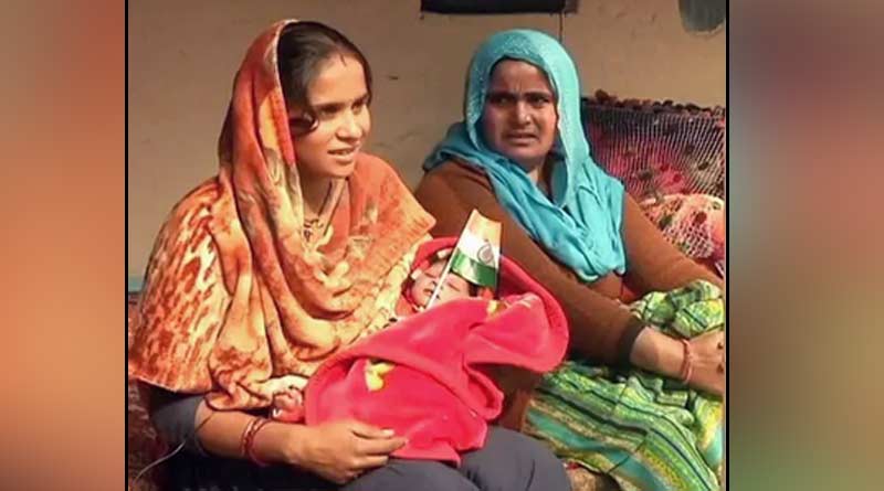 Hindu refugee family from Pakistan named their child 'Nagrikta'