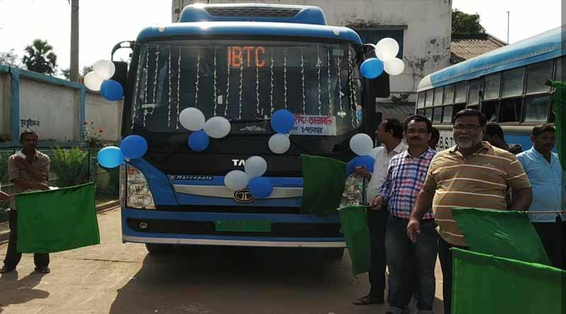 Electronic bus starts running at Digha and adjacent areas