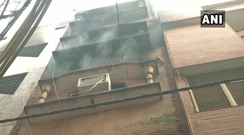 Delhi: A fire has broken out in the same building in Anaj Mandi