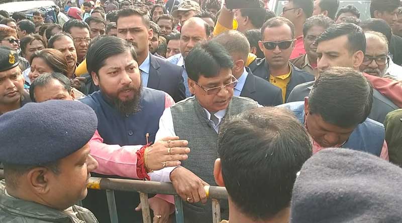 অনুমতি ছাড়াই মালদহে পরিদর্শন, গ্রেপ্তার ২ বিজেপি সাংসদ