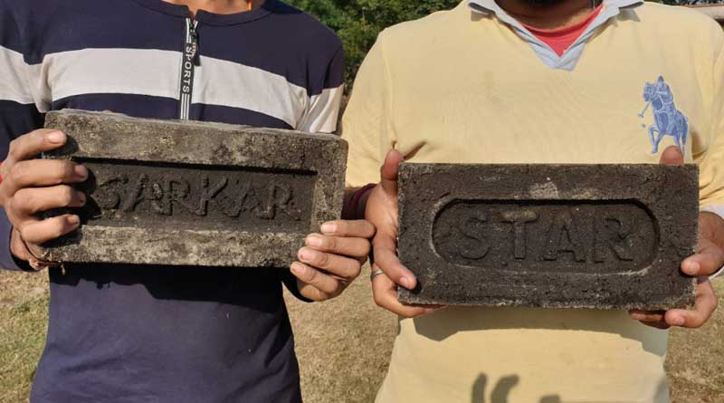 Eco-friendly bricks made from single used plastic in Burdwan