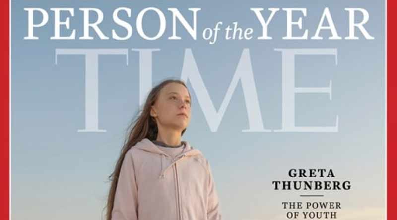 Greta Thunberg choosen as Times person of the year