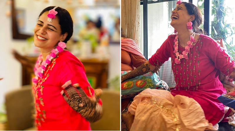 হাতে লাগল মেহেন্দির রং, আগামিকালই বিয়ের পিঁড়িতে মোনা সিং